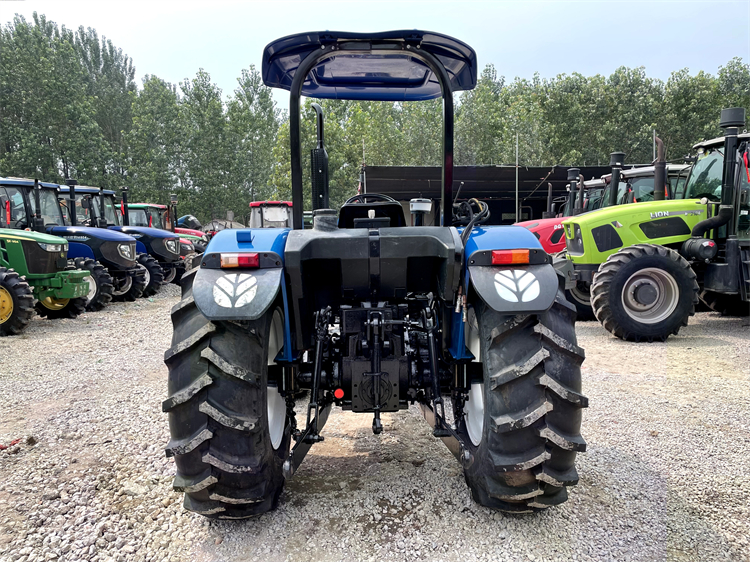 Used New Holland SNH754 Tractor 4wd With Sunshade And Agricultural Equipment