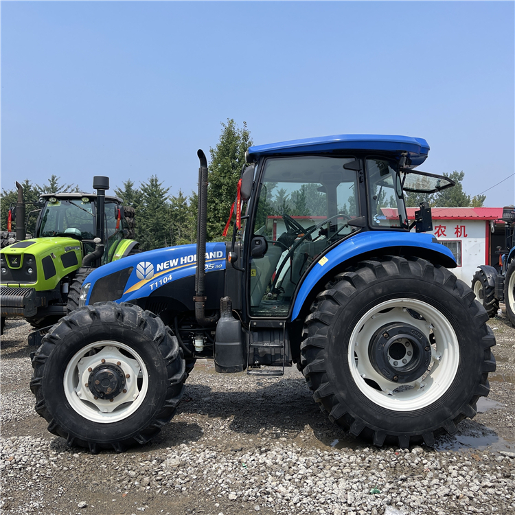 110hp Used New Holland T1104 Tractor 4wd with Cab